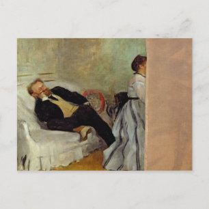 Cartão Postal Edgar Degas   Monsieur e Madame Edouard Manet