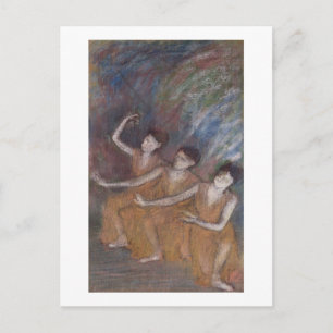 Cartão Postal Edgar Degas Trois Danseuses