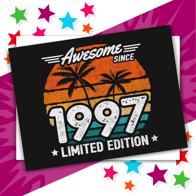 Cartão Postal Edição Limitada de 1997 Edição Retro Incrível Desd (Criador carregado)