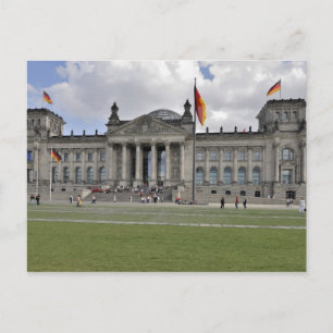 Cartão Postal Edifício alemão Reichstag