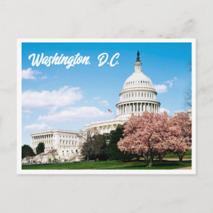 Cartão Postal Edifício Capitol Moderno Postcard Washington DC