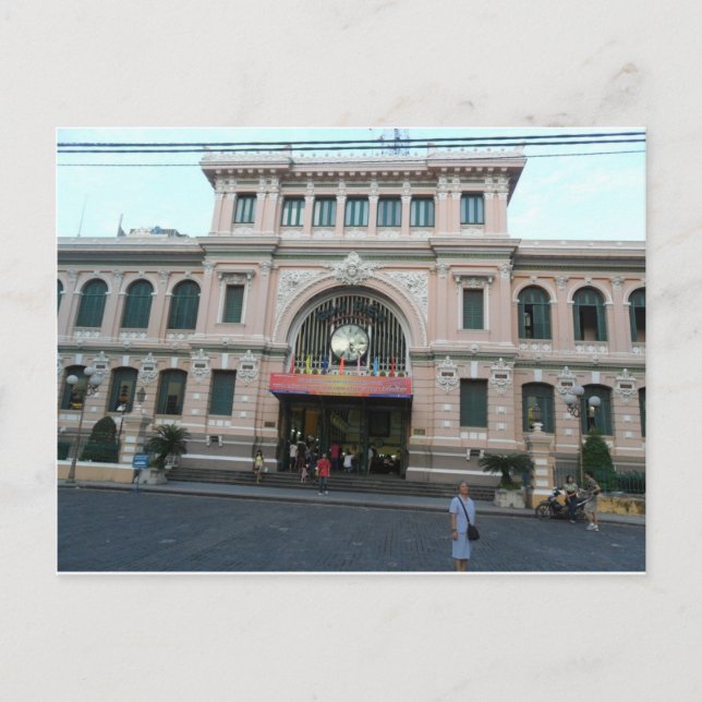 Cartão Postal Edifício de escritórios postes em Ho Chi Minh, Vie (Frente)