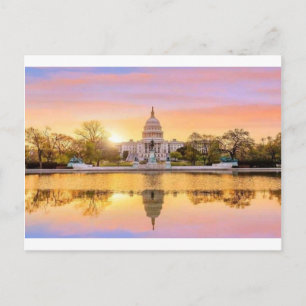 Cartão Postal Edifício do Capitólio dos EUA em Washington DC Ref