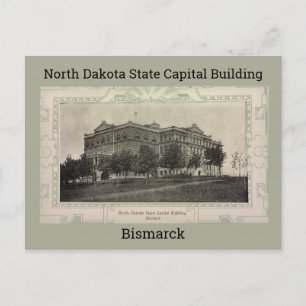 Cartão Postal Edifício do Capitólio Estadual de Dakota do Norte