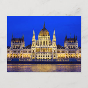 Cartão Postal Edifício do Parlamento húngaro em Budapeste