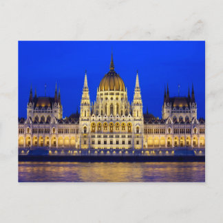 Cartão Postal Edifício do Parlamento húngaro em Budapeste