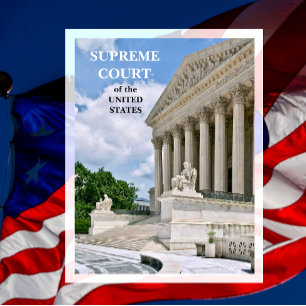 Cartão Postal Edifício do Supremo Tribunal Washington DC Celebra