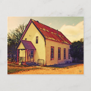 Cartão Postal Edifício em Willow City, TX