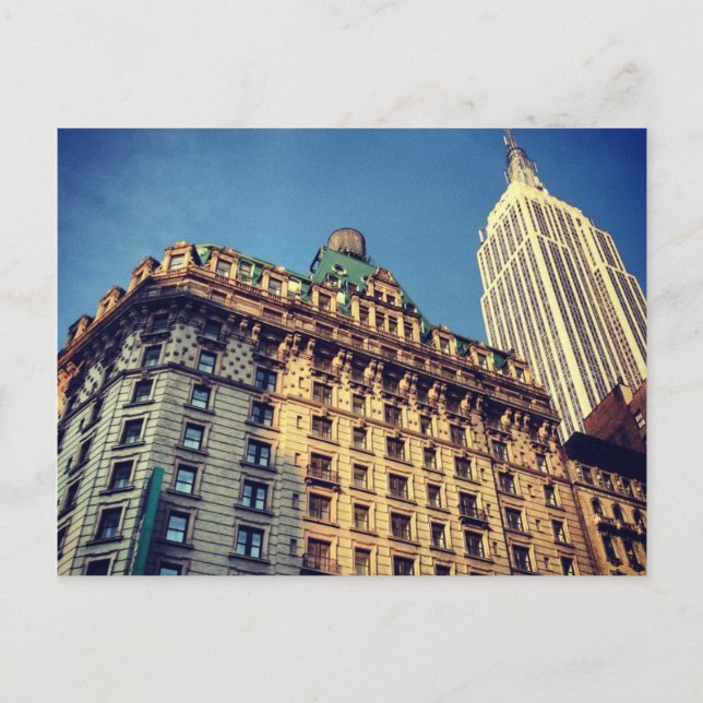 Cartão Postal Edifício Empire State (Frente)