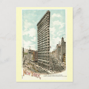 Cartão Postal Edifício Flatiron, Nova Iorque 1902 Vintage