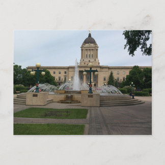 Cartão Postal Edifício Legislativo de Manitoba