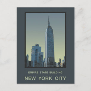 Cartão Postal Edifício Nova Iorque Empire State
