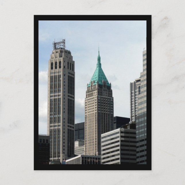 Cartão Postal Edifício NYC (Frente)