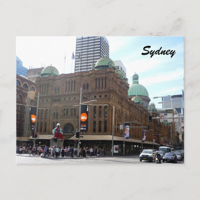 Cartão Postal edifício qv sydney (Frente)