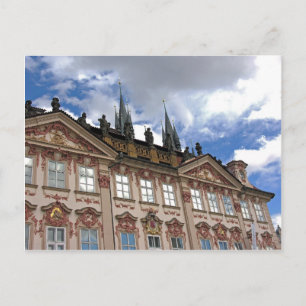 Cartão Postal Edifício Românico(4), Cidade Antiga, Praga