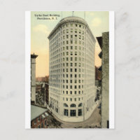 Edifício Turcos Providence RI 1915 Vintage