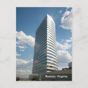 Cartão Postal Edifício WJLA-TV em Rosslyn, Virgínia