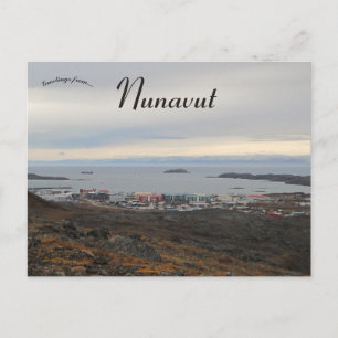 Cartão Postal Edifícios ao longo da costa