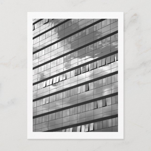 Cartão Postal Edifícios de escritório - Leeds (Frente)