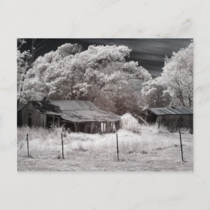 Cartão Postal Edifícios de Fazendas Derelitistas Cênicos