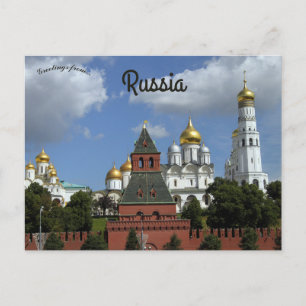 Cartão Postal Edifícios do Kremlin Rússia