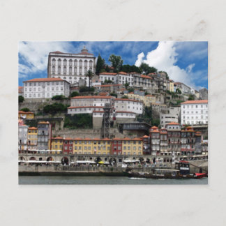 Cartão Postal Edifícios do Porto típicos de Portugal