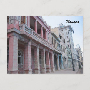 Cartão Postal edifícios havana