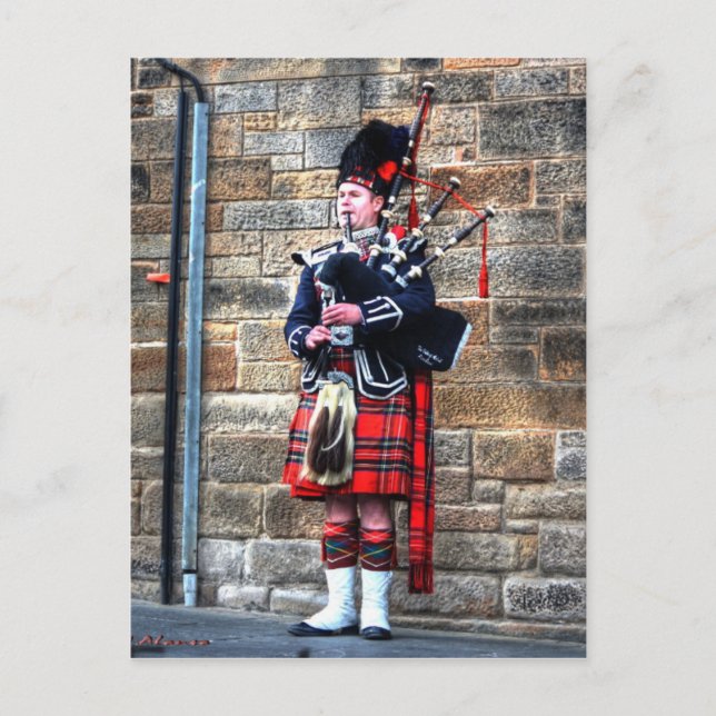 Cartão Postal Edimburgh (Frente)