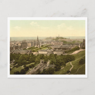 Cartão Postal Edimburgo do Castelo, Escócia