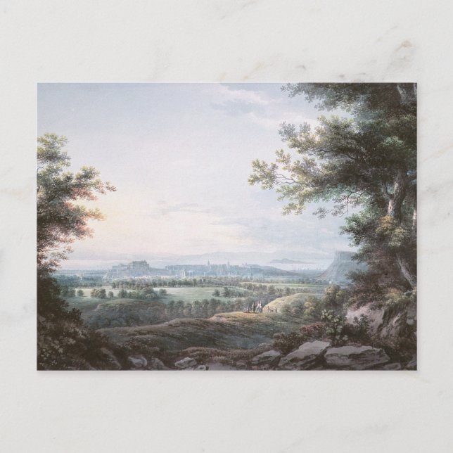 Cartão Postal Edimburgo do Sul, século XVIII (Frente)