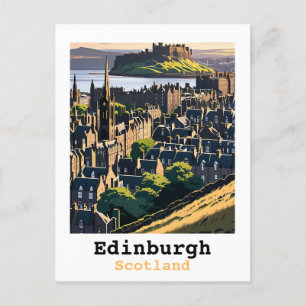 Cartão Postal Edimburgo Escócia