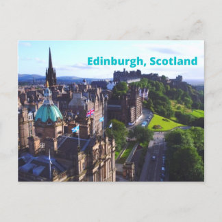 Cartão Postal Edimburgo, Escócia Belos Edifícios Históricos