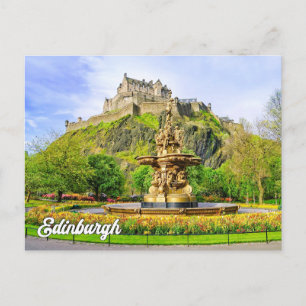 Cartão Postal Edimburgo, Escócia, Reino Unido