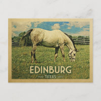 Edinburg Texas Horse Fazenda - Viagens vintage