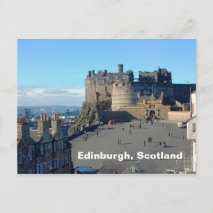 Cartão Postal Edinburgh Castle Esplanade, Edimburgo, Escócia