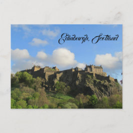 Cartão Postal Edinburgh Scotland Castle Postcard Vaccard Viagem