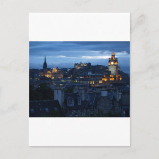 Cartão Postal Edinburgh Skyline