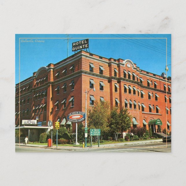 Cartão Postal Editável 1970s Canada Vintage Photo (Frente)