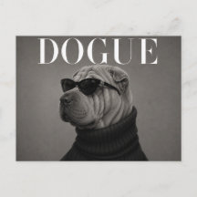 Editorial de Moda de Luxo Shar Pei