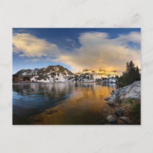 Cartão Postal Ediza Lake Sunset - Serra Nevada