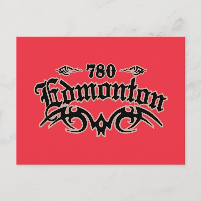 Cartão Postal Edmonton 780 (Frente)