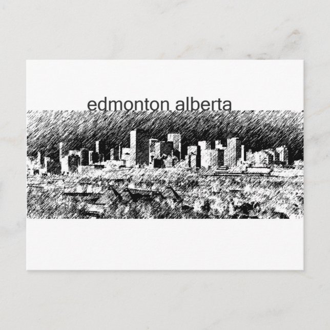 Cartão Postal Edmonton Alberta (Frente)