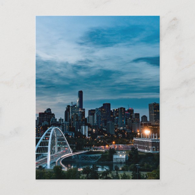 Cartão Postal Edmonton, Canadá (Frente)