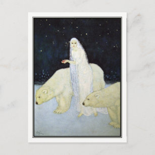 Cartão Postal Edmund Dulac - A Neve Maiden