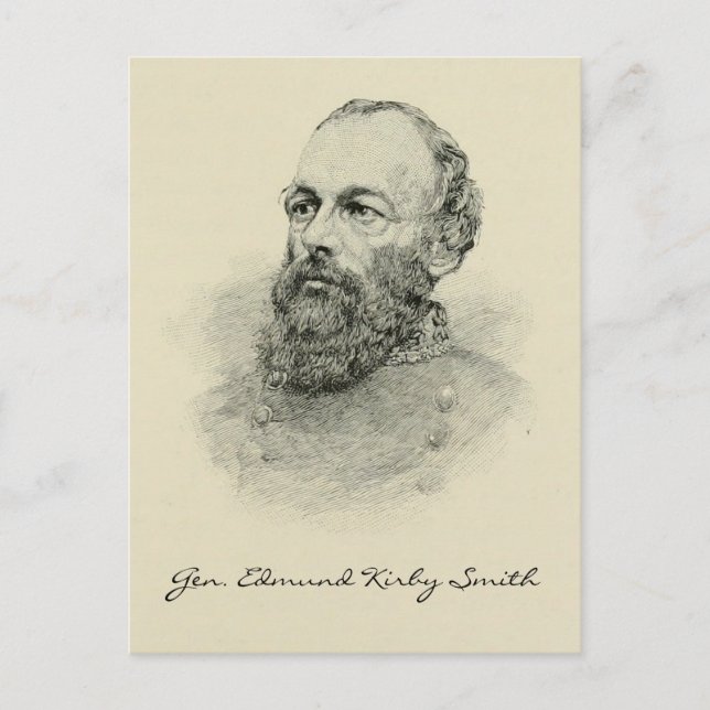 Cartão Postal Edmund Kirby Smith (Frente)