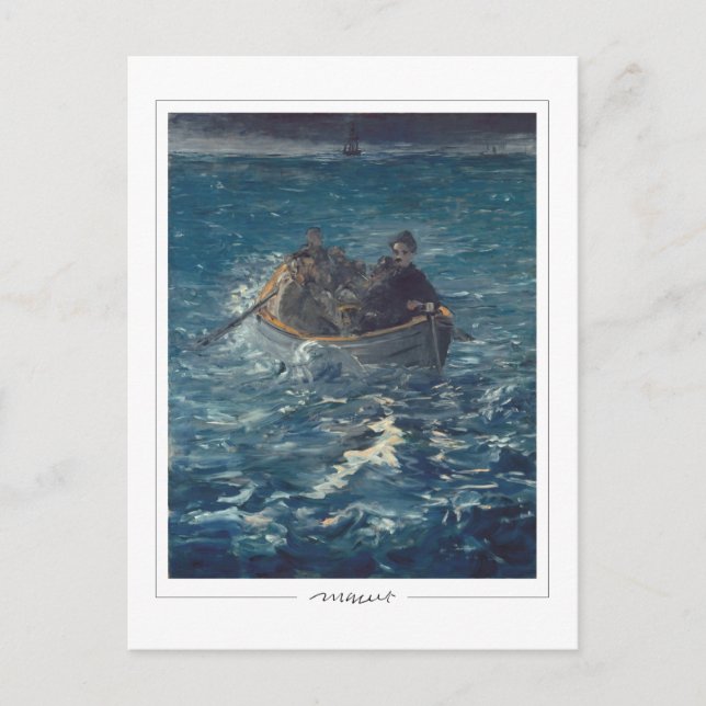 Cartão Postal Édouard Manet #27 - Belas Artes (Frente)