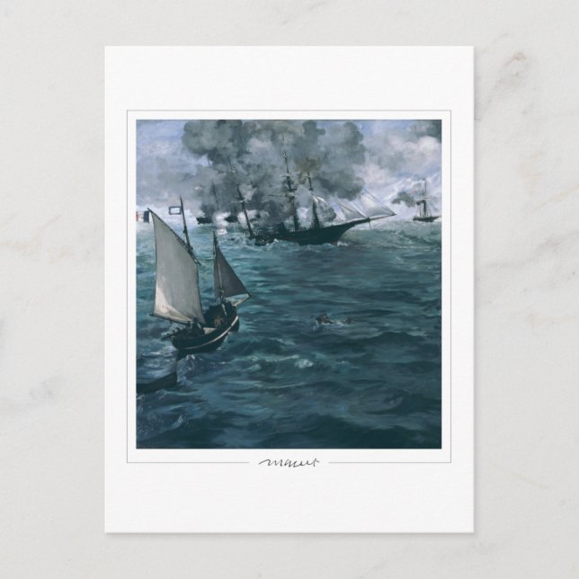 Cartão Postal Édouard Manet #94 - Belas Artes (Frente)