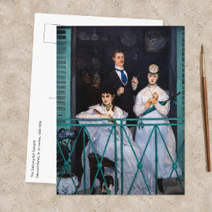 Cartão Postal Edouard Manet - A Varanda / Le Balcon