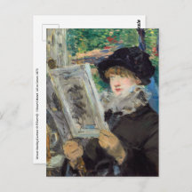 Edouard Manet - Leitura de Mulher