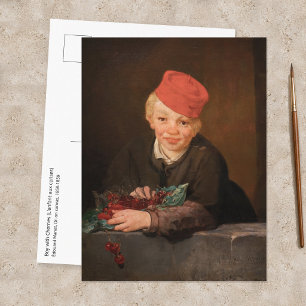 Cartão Postal Edouard Manet - Menino com Cerejas